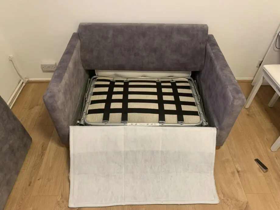 Willow & Hall Foxham 2 Seater Sofa Bed - Grey - like new conditions