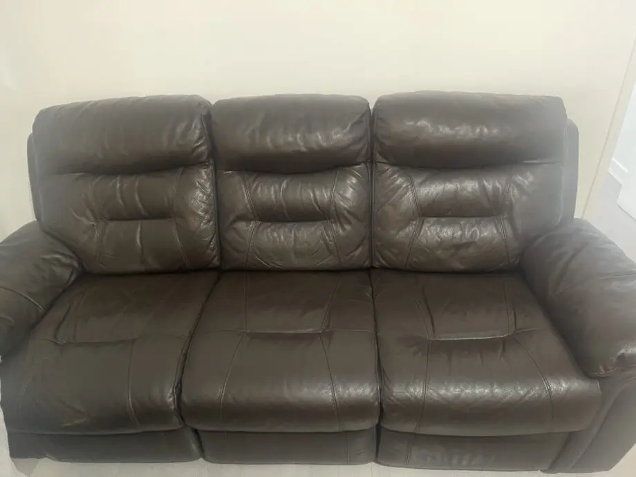 DFS dark brown sofa (2x 3 seater sofas) can buy just 1