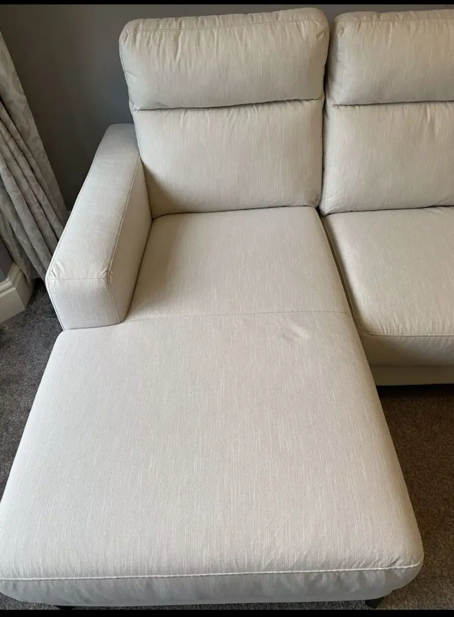 SCS Harebell 3 Seater Left Hand Facing Chaise with electric recline and USB plug