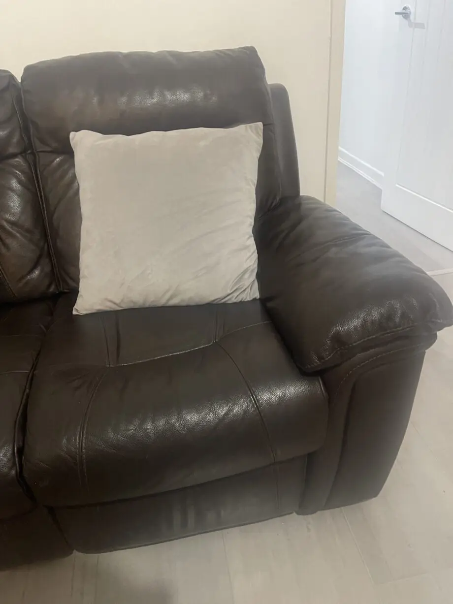 DFS dark brown sofa (2x 3 seater sofas) can buy just 1