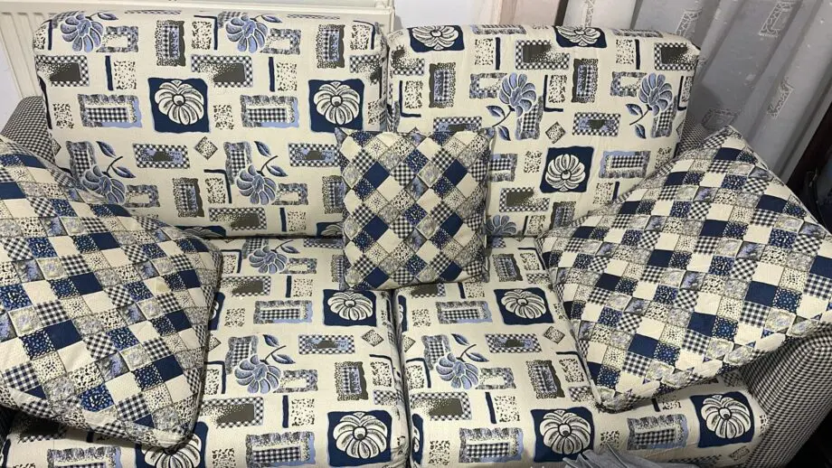 Used sofa 3 seater 2 and single