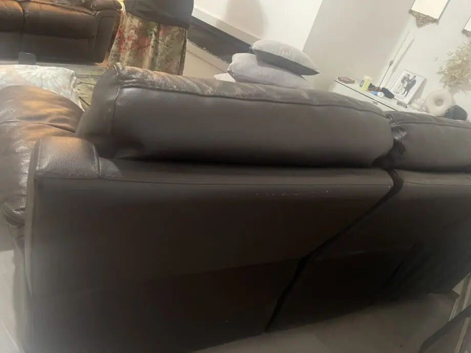 DFS dark brown sofa (2x 3 seater sofas) can buy just 1