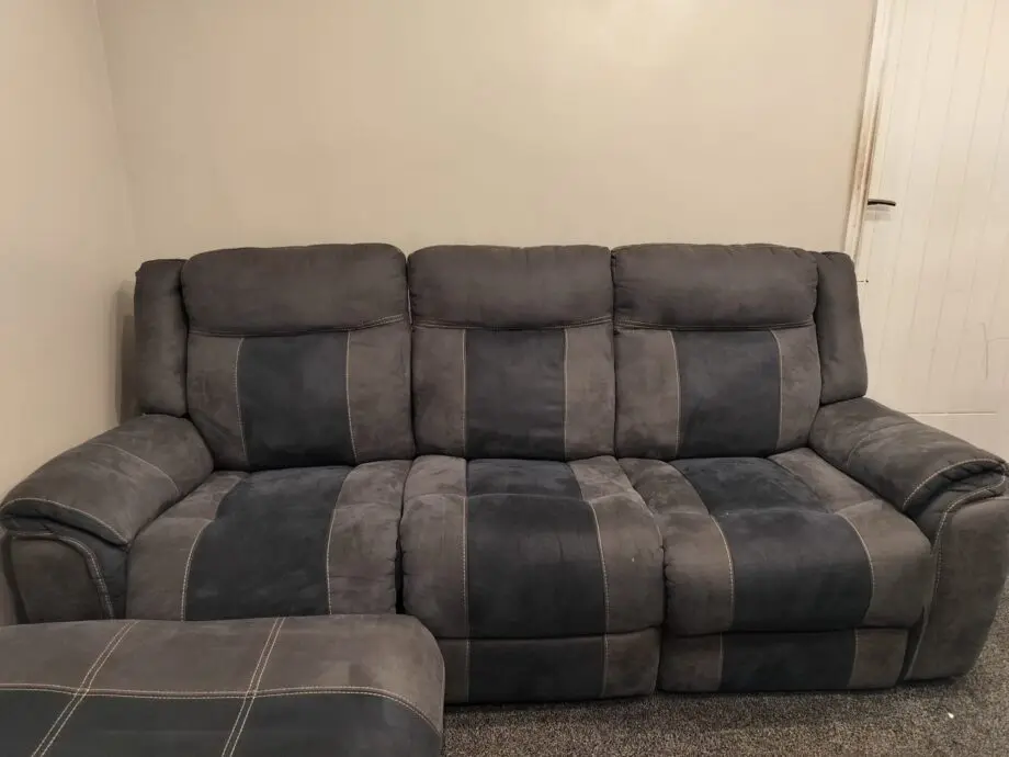 ScS 4 piece sofa set, Grey/Navy