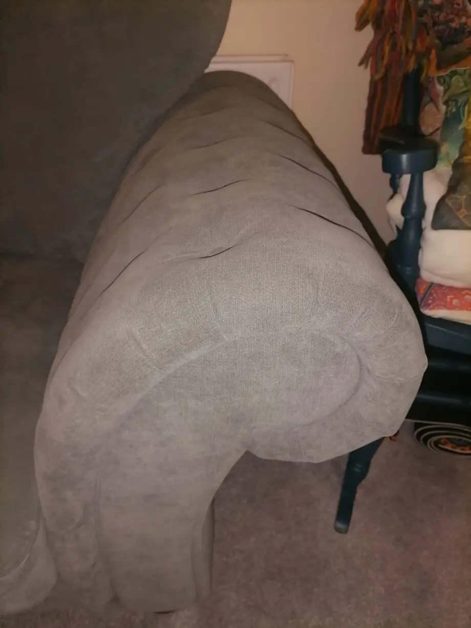 Grey Windsor 2 Seater, Armchair & FootStool