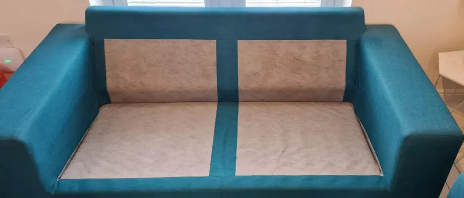 Kian+ Teal+3 seater sofa (2 sofas)
