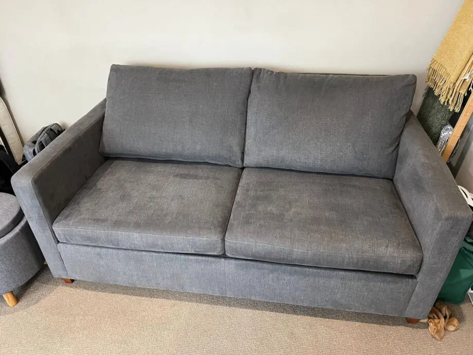 John Lewis Bailey Double Sofa Bed, Light Leg, Hatton Steel