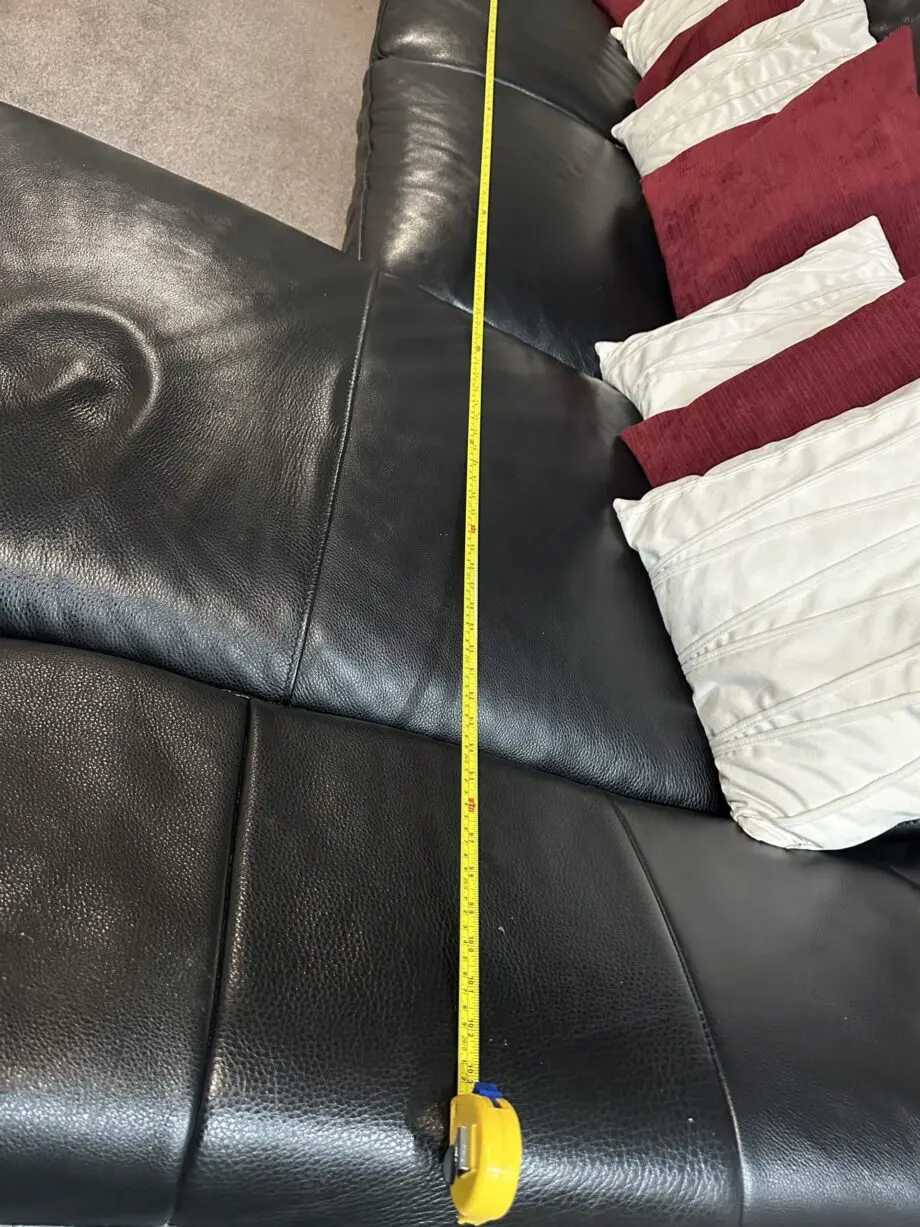 Genuine Italian Leather Corner sofa and swivel bucket chair