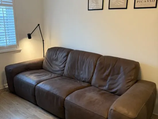 DFS - The Whimsy Hand Tipped 3 Seater Power Recliner