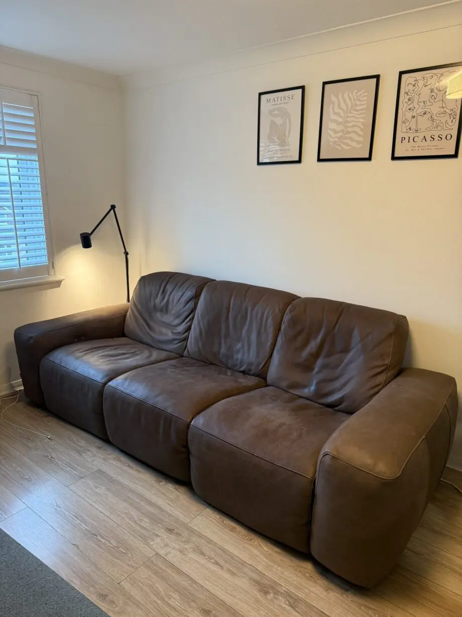 DFS - The Whimsy Hand Tipped 3 Seater Power Recliner