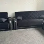 Velvet sofas