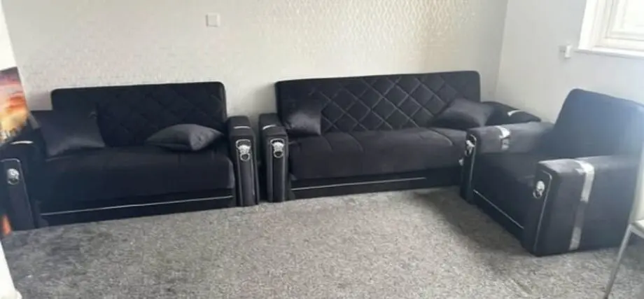Velvet sofas