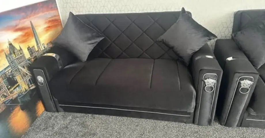 Velvet sofas