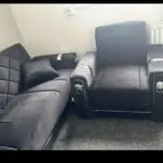 Velvet sofas
