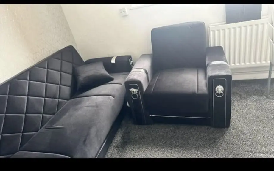Velvet sofas