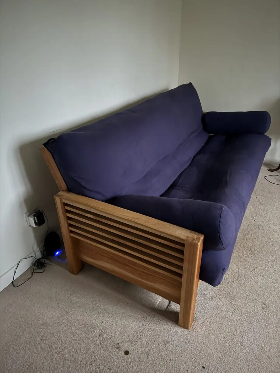 FUTON Shop - Horizon 3 seater solid oak