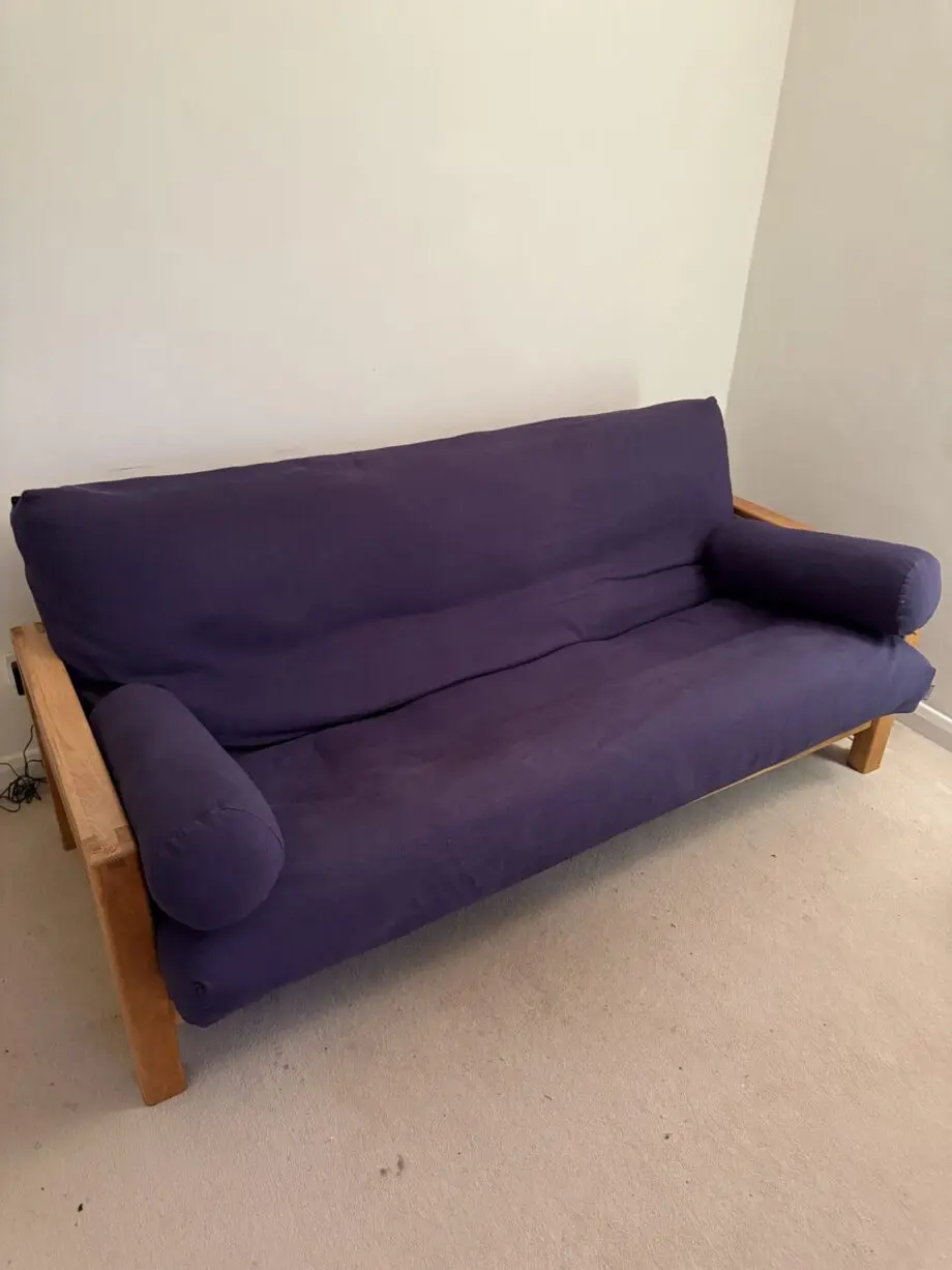 FUTON Shop - Horizon 3 seater solid oak