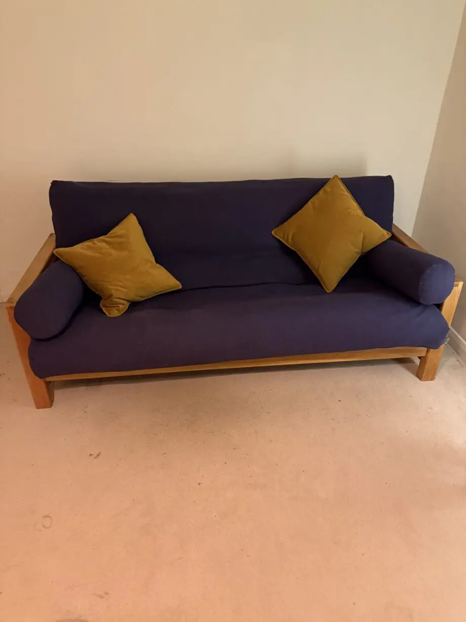 FUTON Shop - Horizon 3 seater solid oak