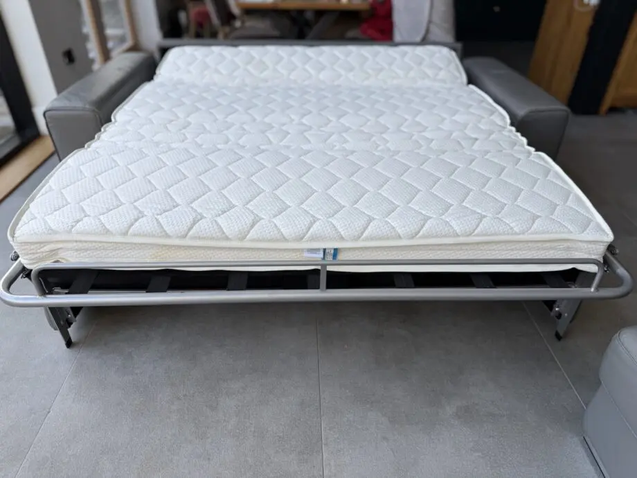 DFS Kalamos in Grey 4 Seater, Cuddler and Footstool