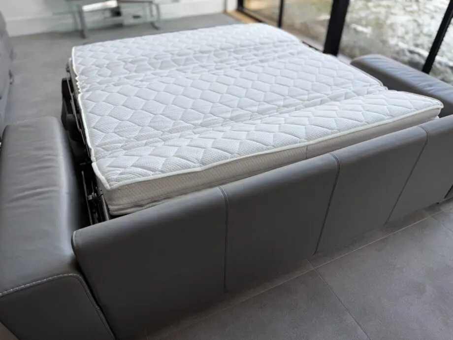 DFS Kalamos in Grey 4 Seater, Cuddler and Footstool