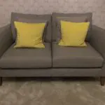 Marks and Spencer 2 seater grey sofa