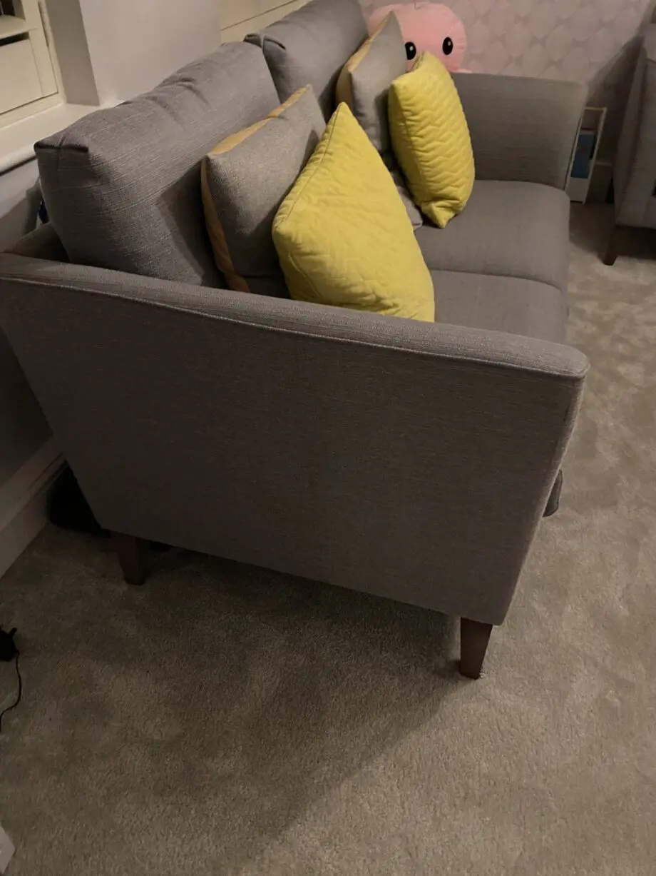 Marks and Spencer 2 seater grey sofa