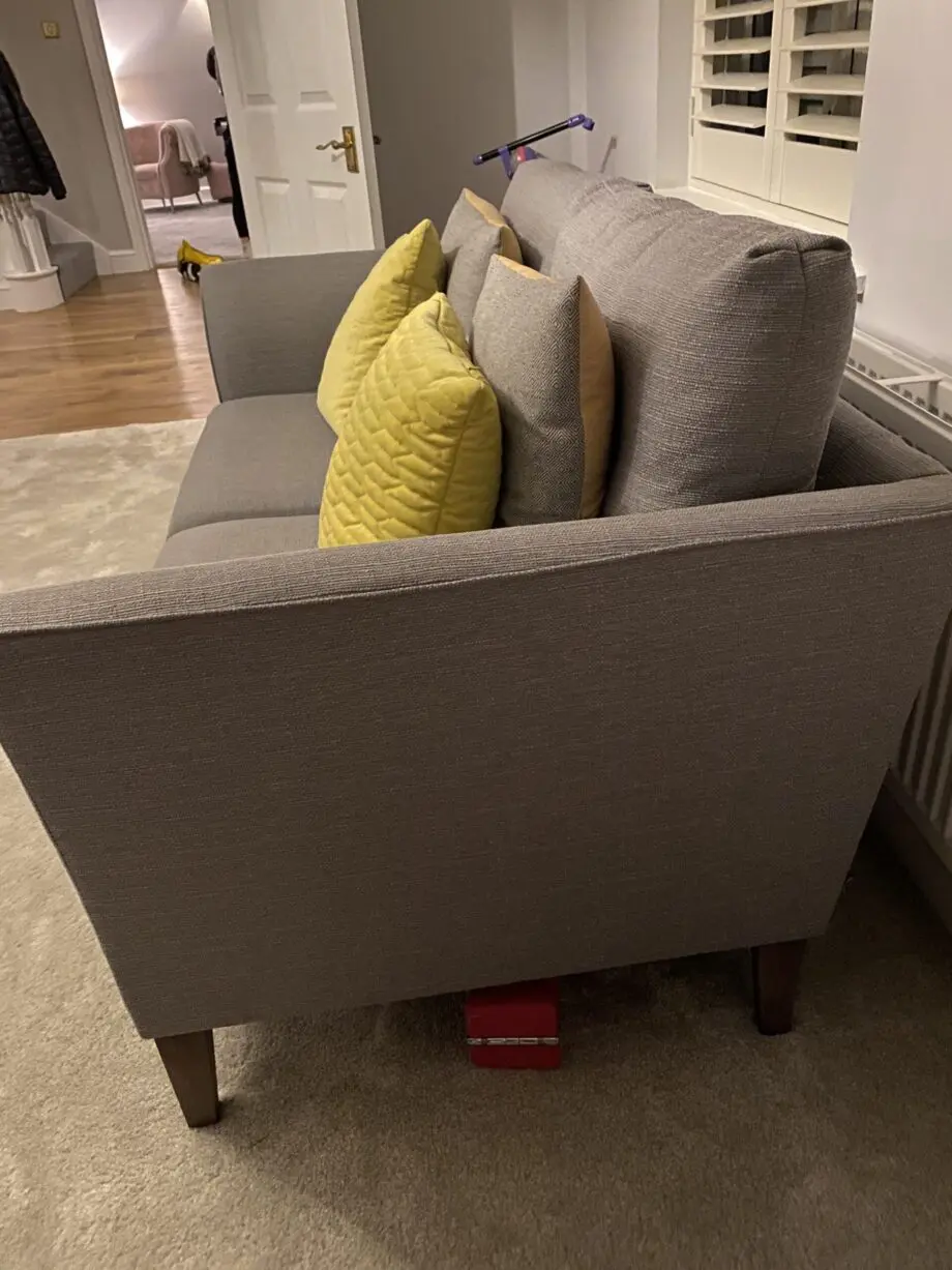 Marks and Spencer 2 seater grey sofa