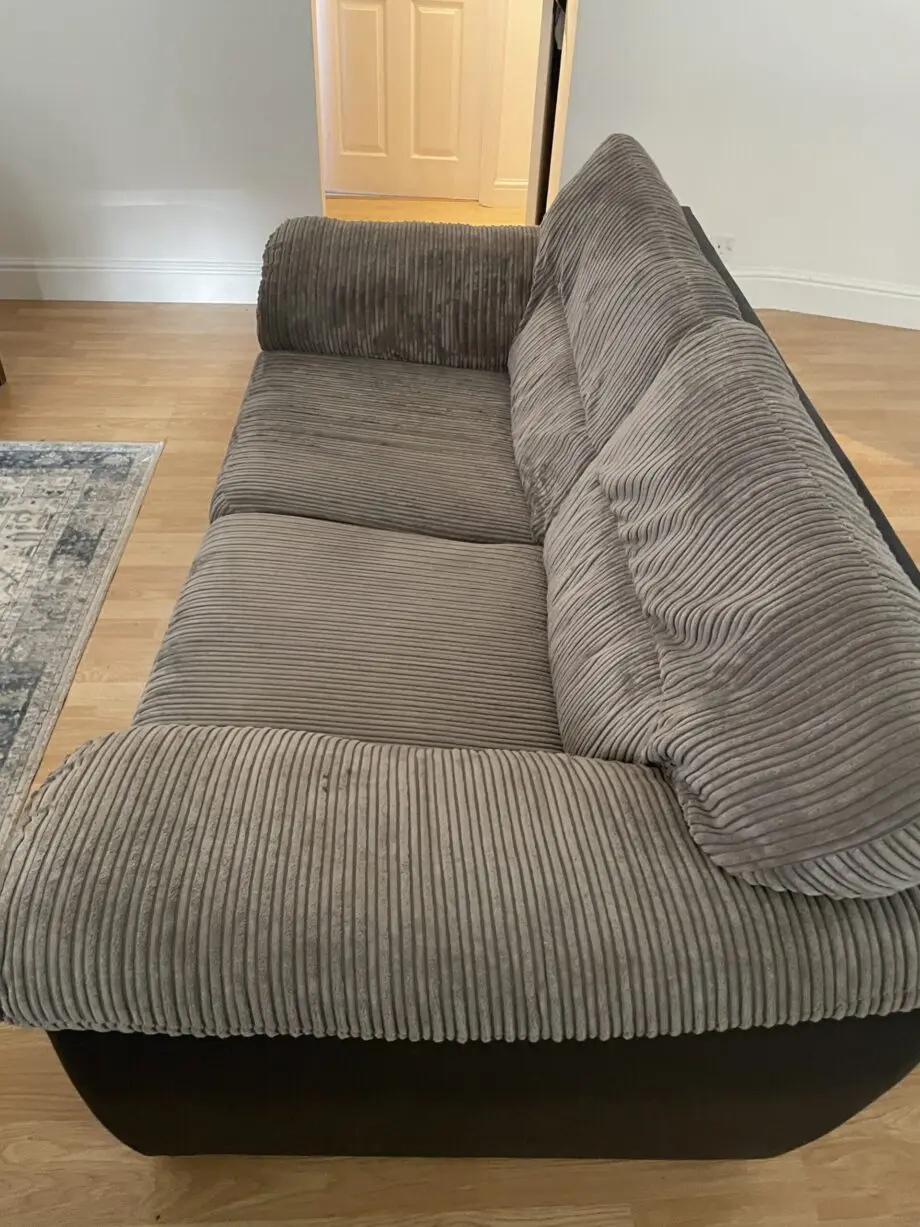 DFS Zana 2 3 seater sofas beige/grey