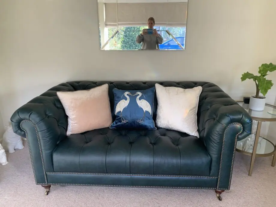 Barker & Stonehouse Ullswater leather Chesterfields