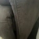 Grey suede 3 and 4 seater reclining sofas