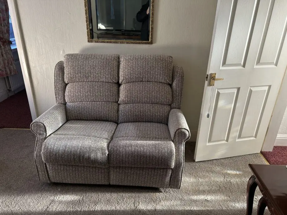 Grey recliners