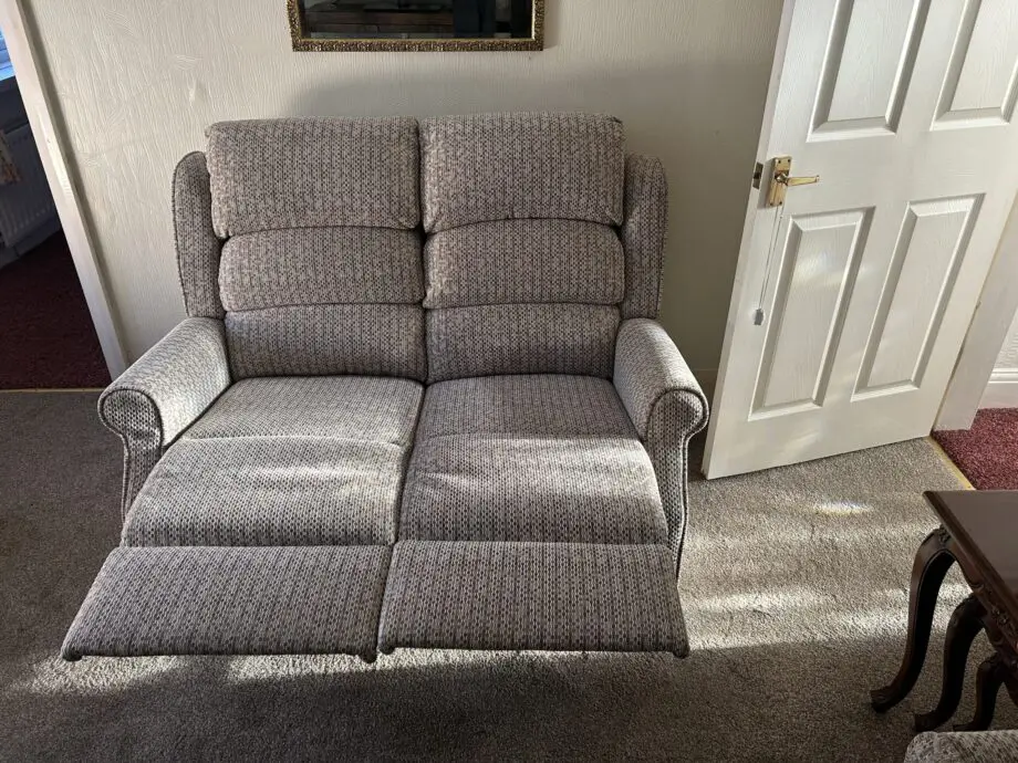 Grey recliners