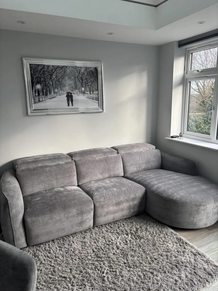 Sofalogy The Serene chenille grey