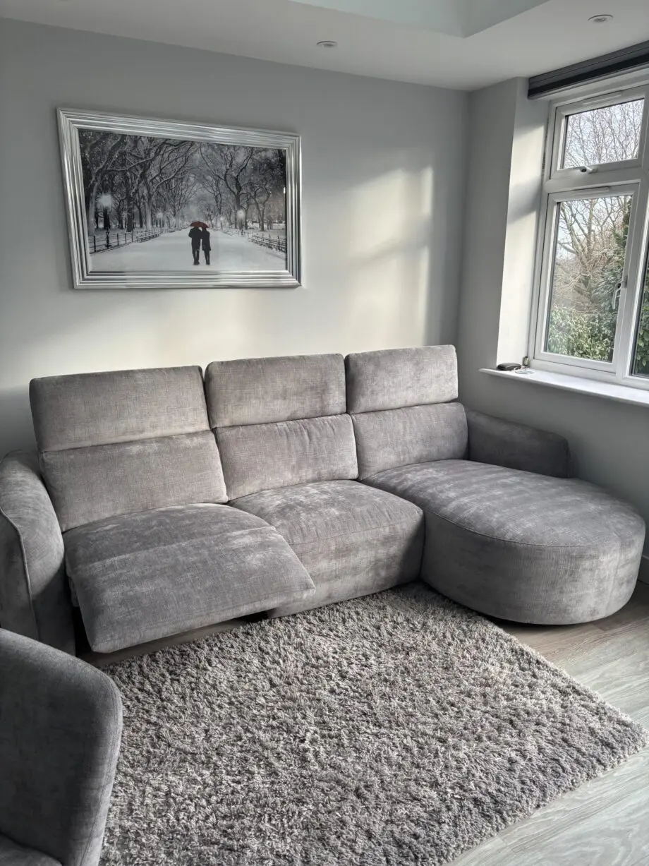 Sofalogy The Serene chenille grey
