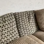 Harvey’s Three Seater Brown Sofas