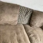 Harvey’s Three Seater Brown Sofas