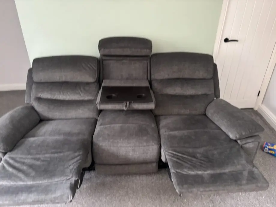 Lawson3 Seater Power Recliner and Table - Briston