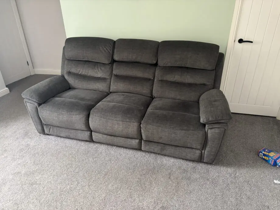 Lawson3 Seater Power Recliner and Table - Briston