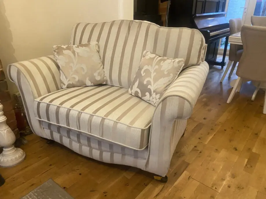 4 seater and love chair