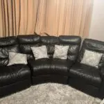 Leather sofa