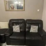 Leather sofa