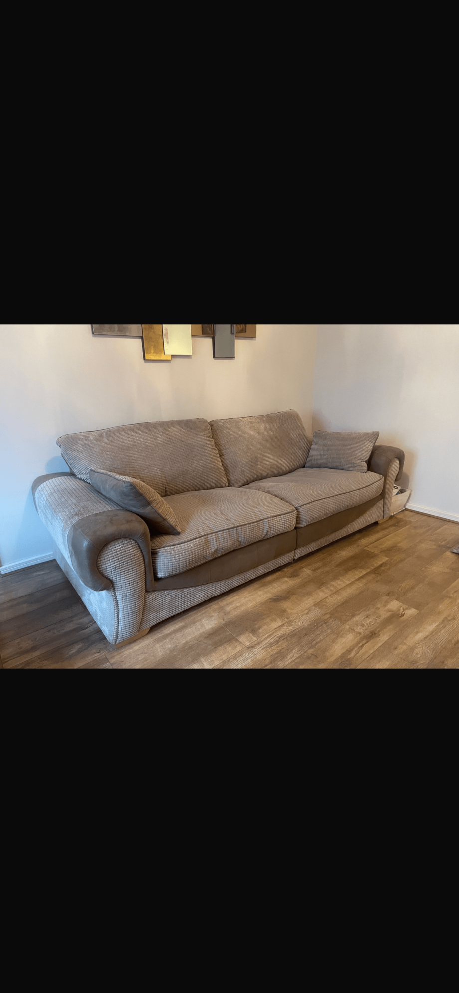 Sofology couch and large cuddle chair