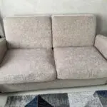 Vivo Sofa Bed 2 seater in Mink Chenille Fabric