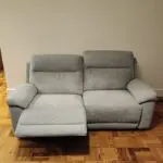 DFS - Braidee 3 Seater Manual Recliner - Grey Mist