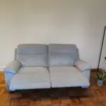 DFS - Braidee 3 Seater Manual Recliner - Grey Mist