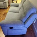 DFS - Braidee 3 Seater Manual Recliner - Grey Mist