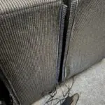 Fabric 2 Seater Electric Recliner Sofa With Cupholders/Bluetooth