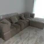 NOBU soft Chenille Left/ Right Corner Sofa