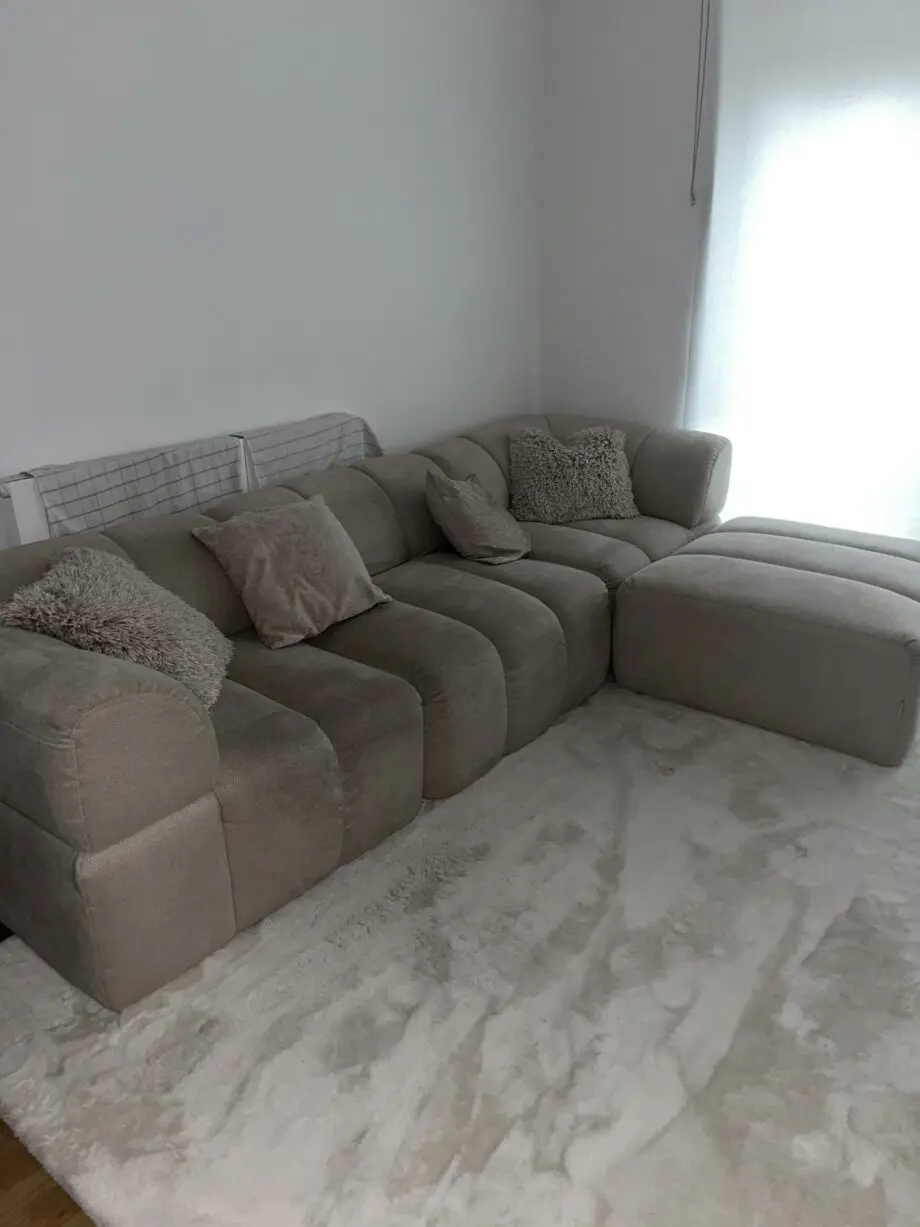 NOBU soft Chenille Left/ Right Corner Sofa