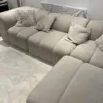 NOBU soft Chenille Left/ Right Corner Sofa