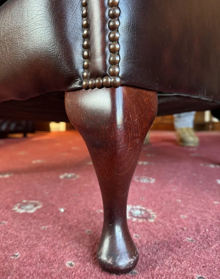 Saxon Chesterfield Scroll Armchair